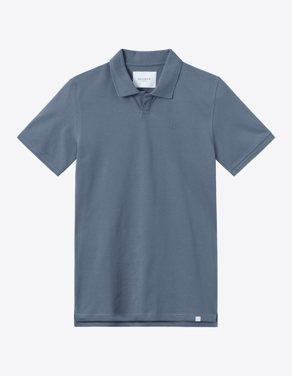 Pique Polo - Turbulence Blue