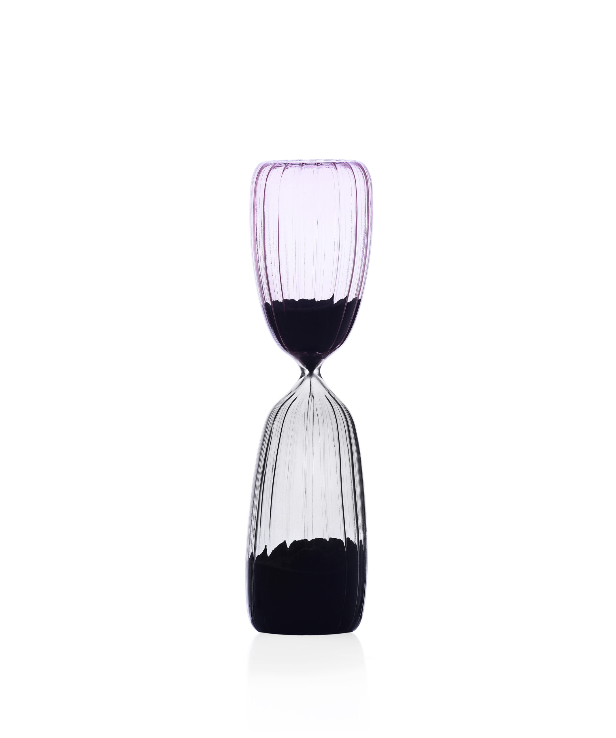 Ichendorf Milano Times Hourglass 15' Smoke/Pink Black Sand