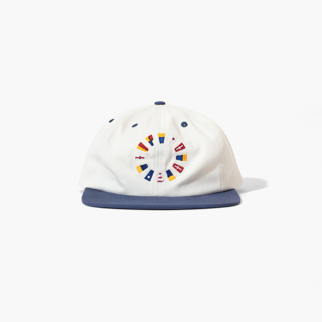 Tradewinds Snapback Cap - Ecru