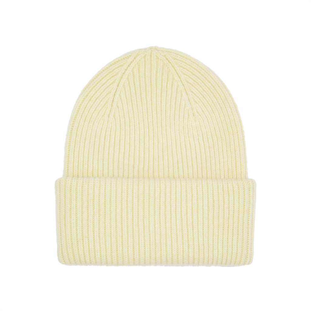 Colorful Standard Merino Wool Hat, soft yellow