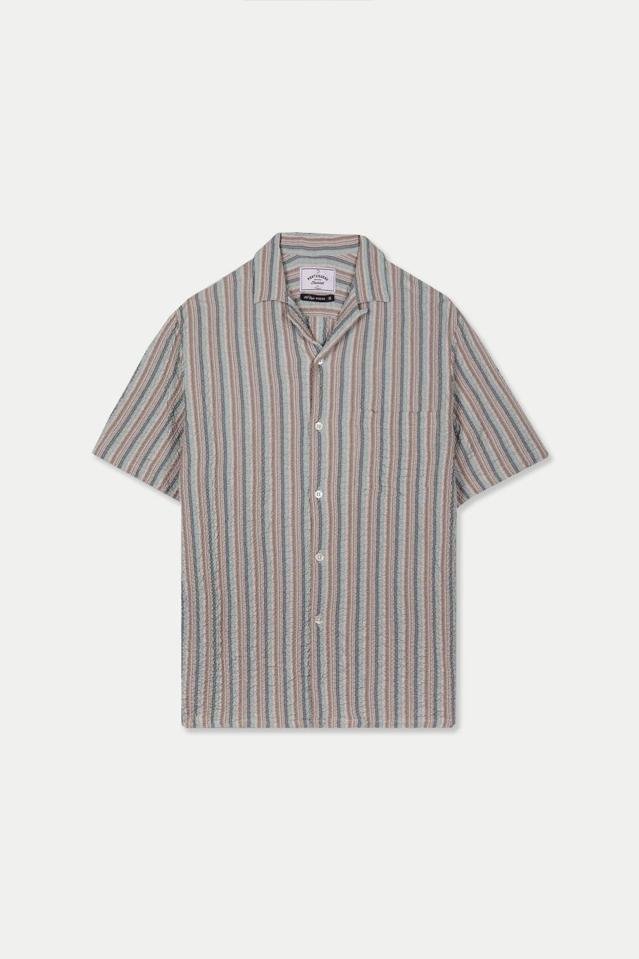  Portuguese Flannel Multi Rigged Stripe Shirt