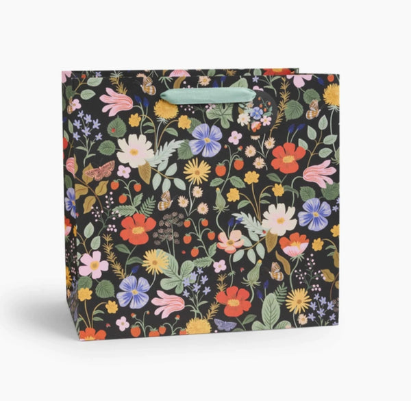 Strawberry Fields Large Gift Bag By Rifle Paper