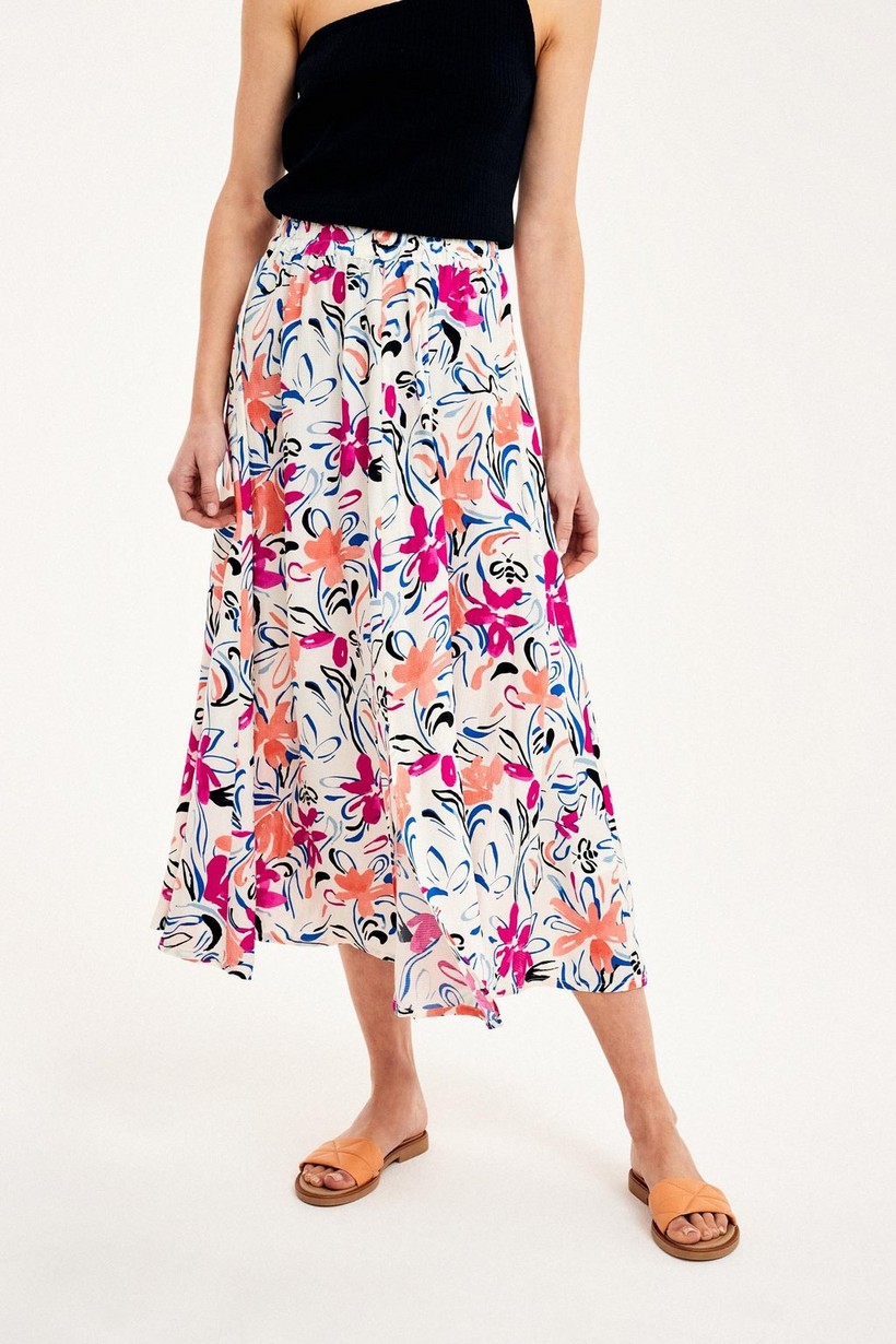 Valencine Long Skirt Multicolor
