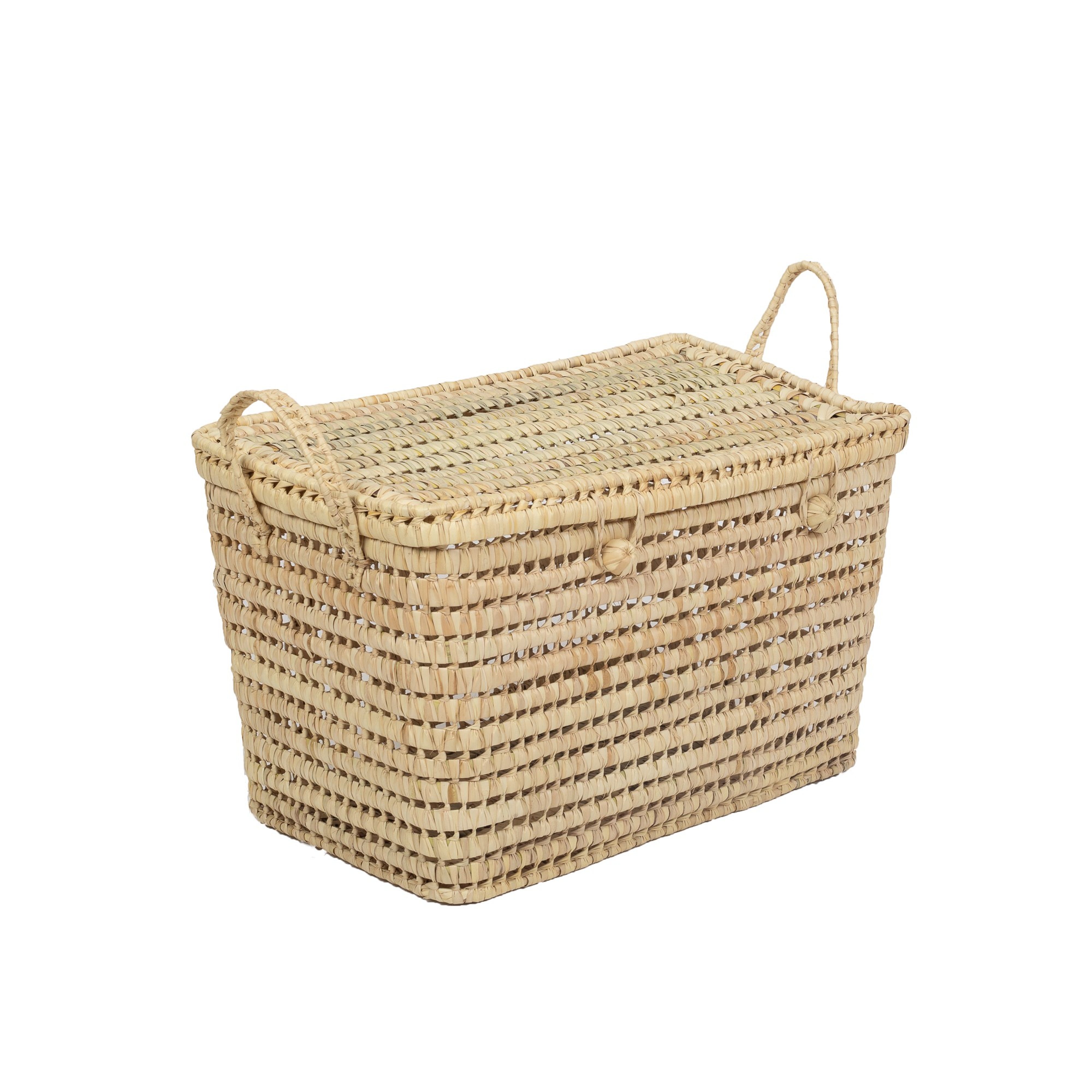 Large storage box in Palm Palm Leaves