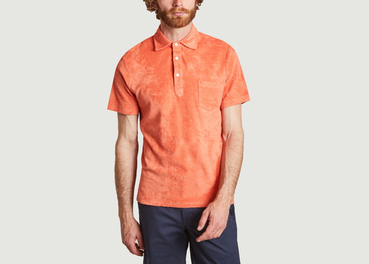 Arno Terry Cotton Polo Shirt