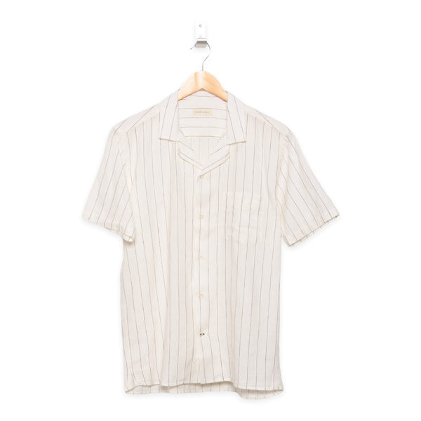 Carpasus Short Sleeve Shirt Verita Rust Stripes