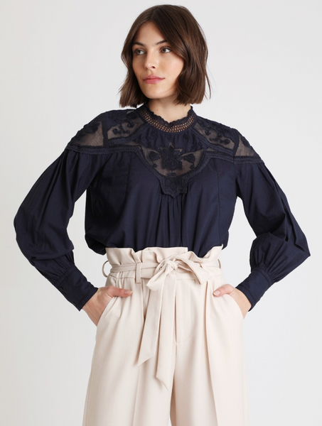 Boris Blouse Navy