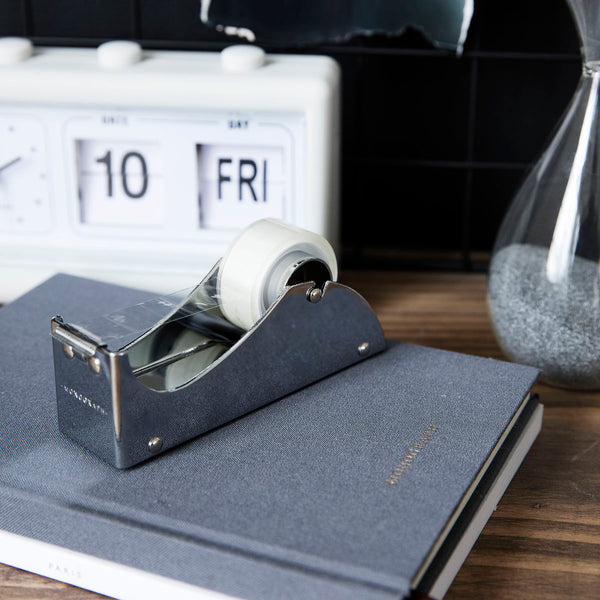 Silver Office Tape Dispenser