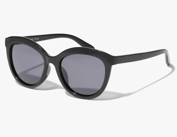 Marlene Recycled Cat-eye Sunglasses Black