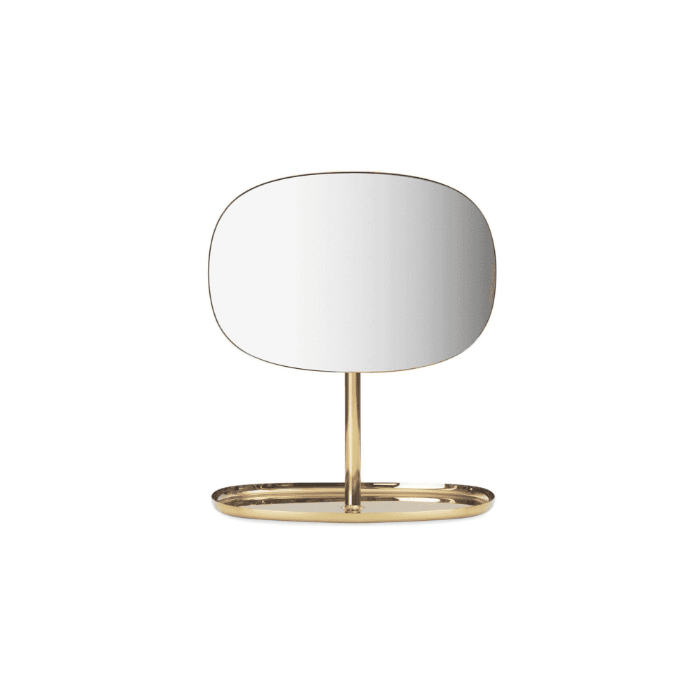 Normann Copenhagen Brass Flip Mirror