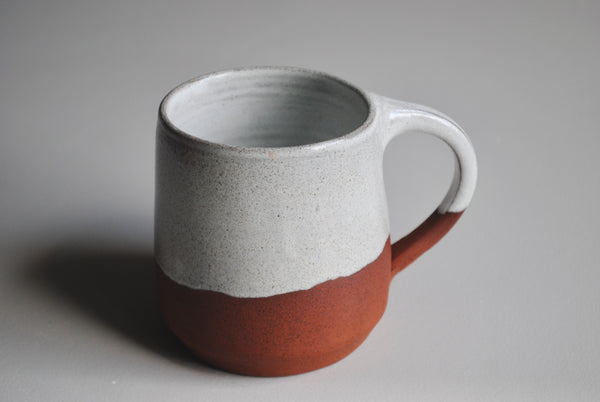 Fáilte Terracotta Half Glazed Mug