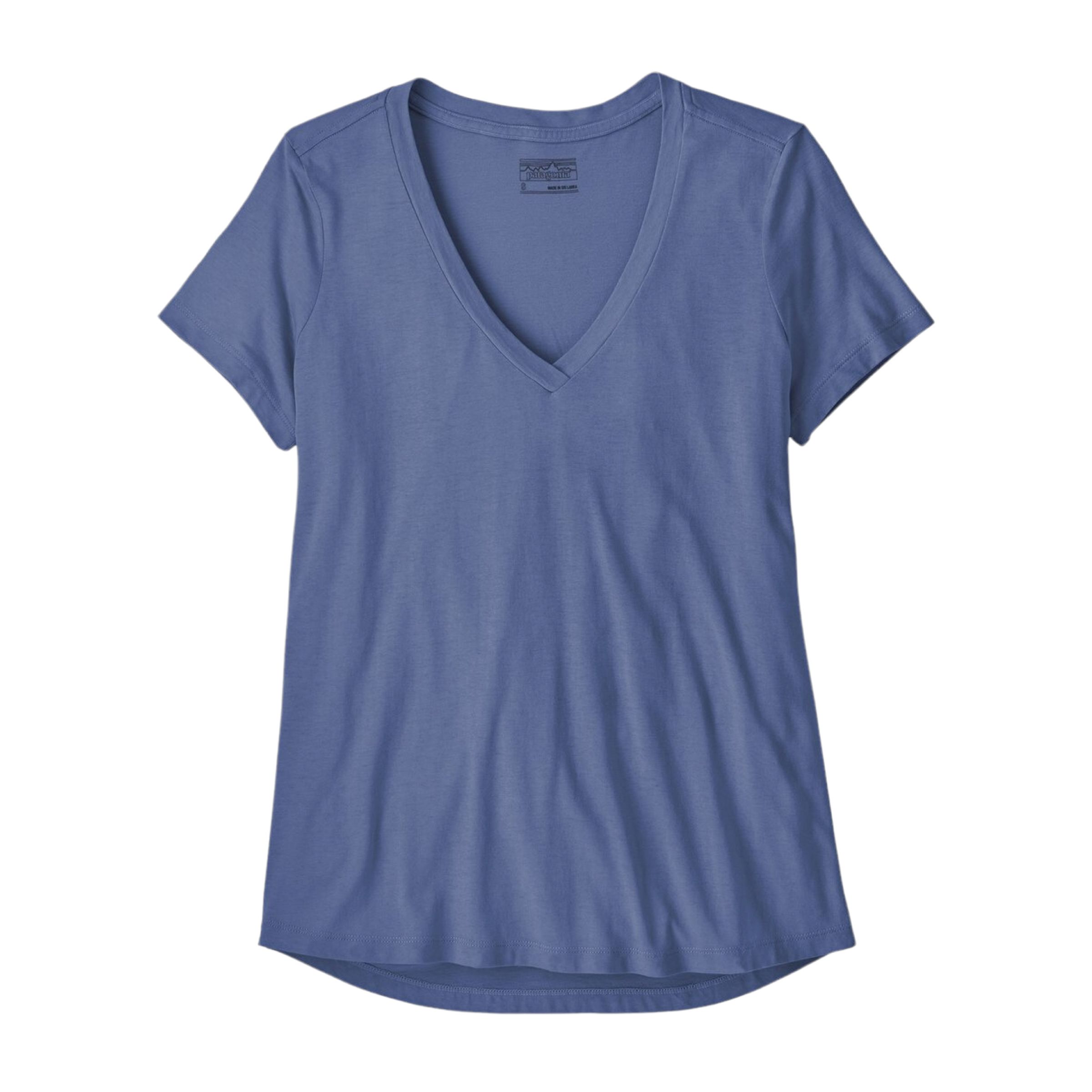 patagonia-t-shirt-side-current-donna-current-blue