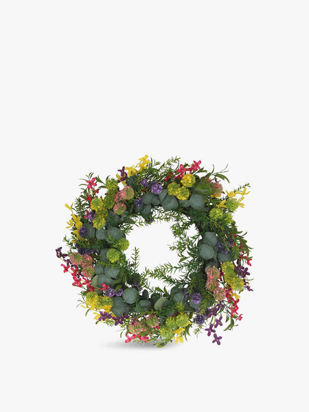 Gisela Graham - Multiflower/leaf Wreath