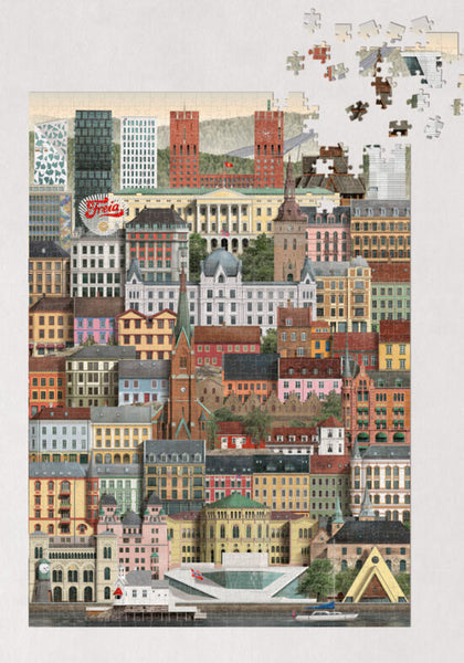 Trouva: Oslo City Puzzle 1000 Pieces