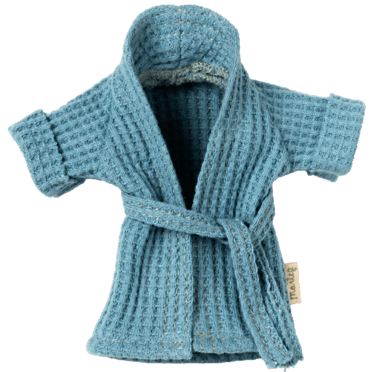 Dusty Blue Topolino Dad bathrobe