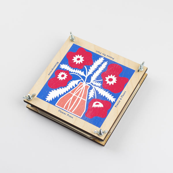 Blumen Poppy Flower Press By Studio Wald