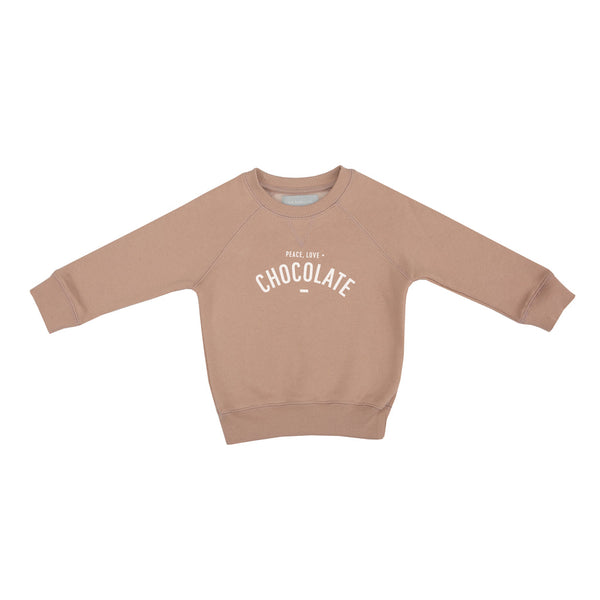 Milkshake peace Love Chocolate Sweatshirt