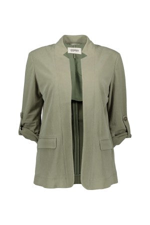 Oversized Blazer In Light Khaki