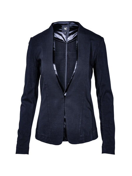 Eli Power Stretch Blazer In Midnight Blue