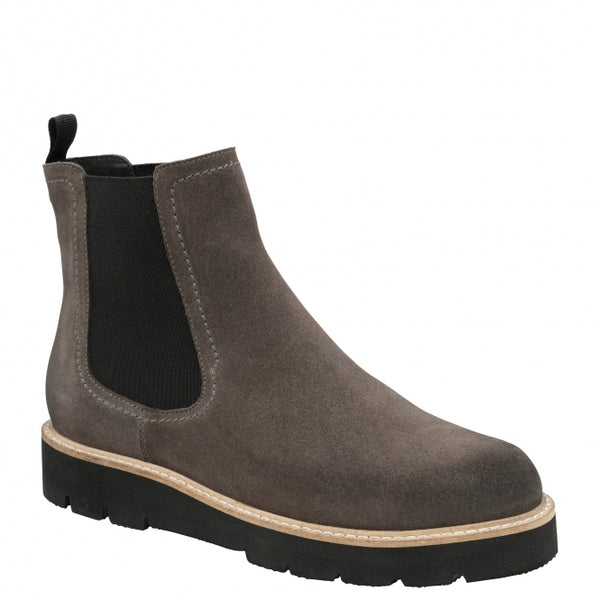 Charcoal Suede Chelsea Boot