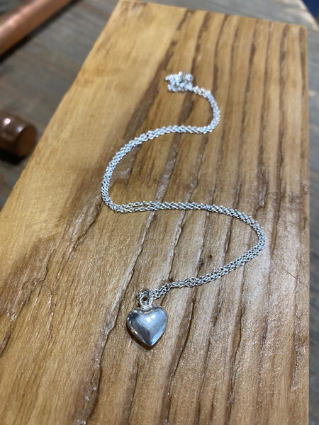 Silver Siren Silver Heart Necklace