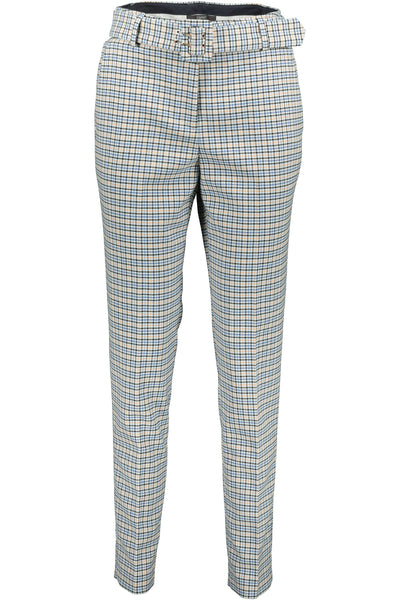 ESPRIT Blue And White Check Trousers
