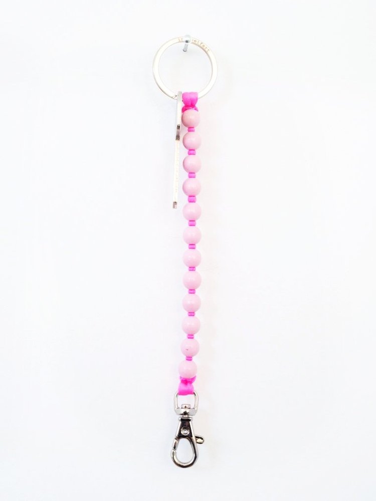Ina Seifart  Perlen Keyholder Short Pastelrose-Pink