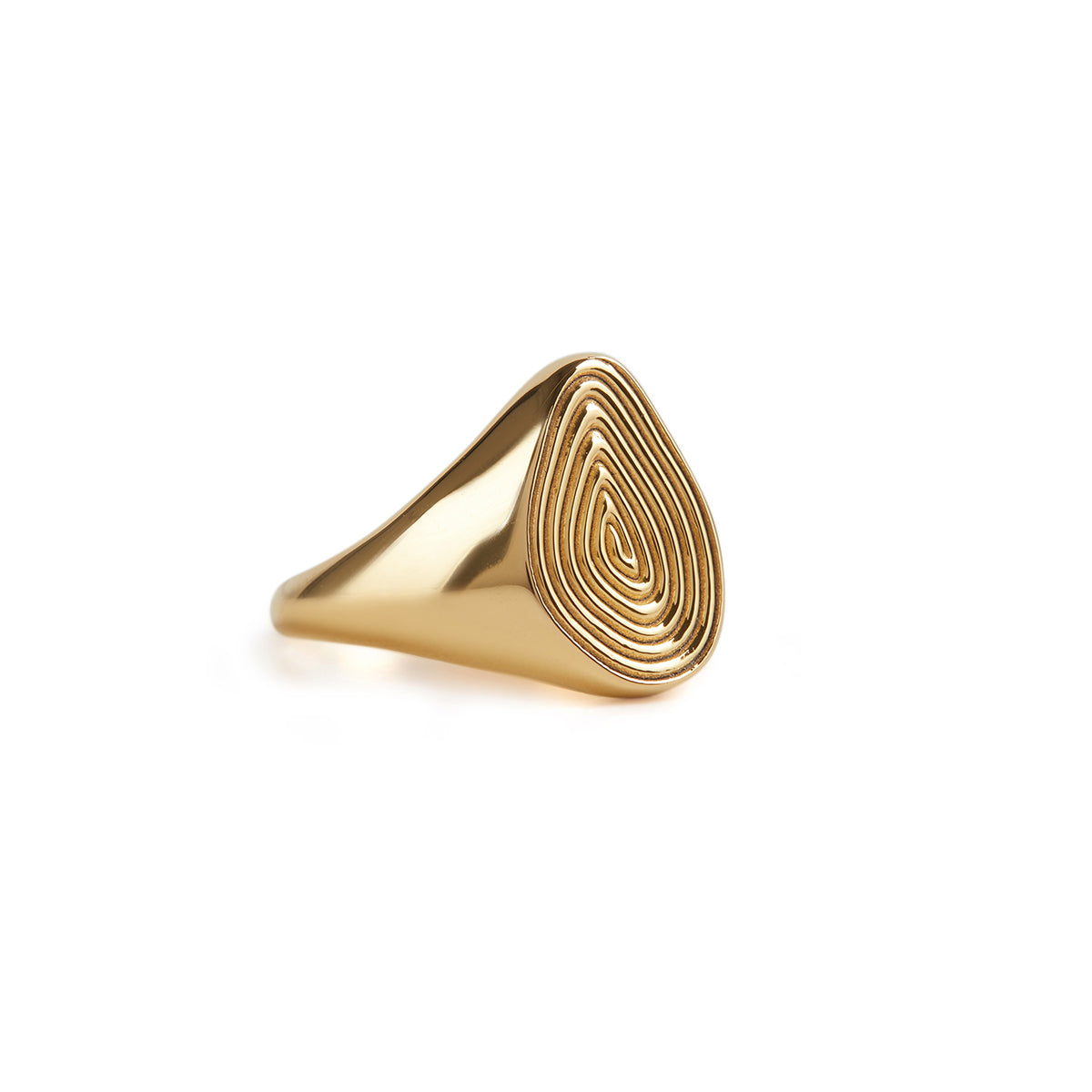 Spiral Pinky Ring Gold IV5743