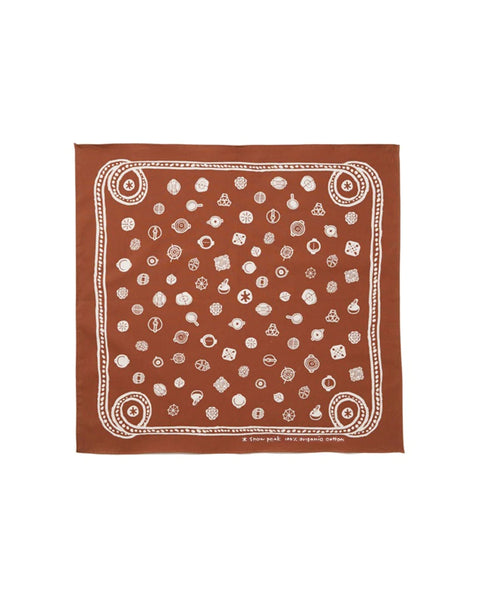 Og Cotton Sp Dot Bandana - Orange