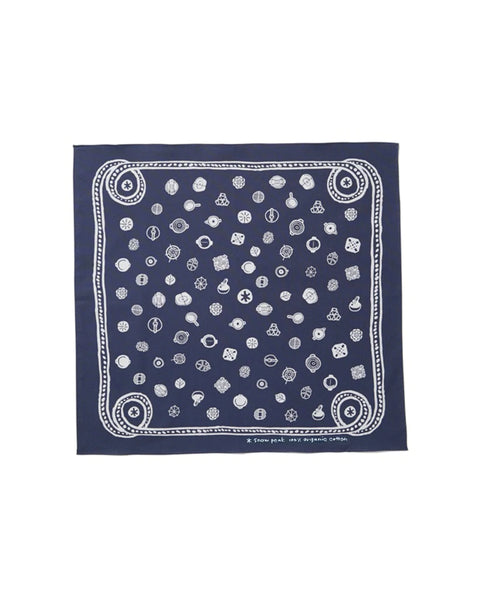 Og Cotton Sp Dot Bandana - Navy