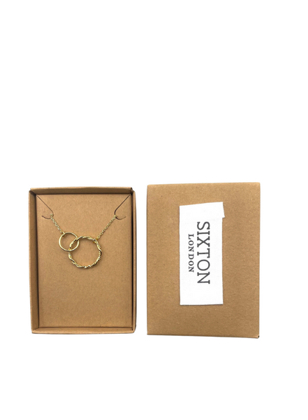 sixton Looped Ring Necklace From London
