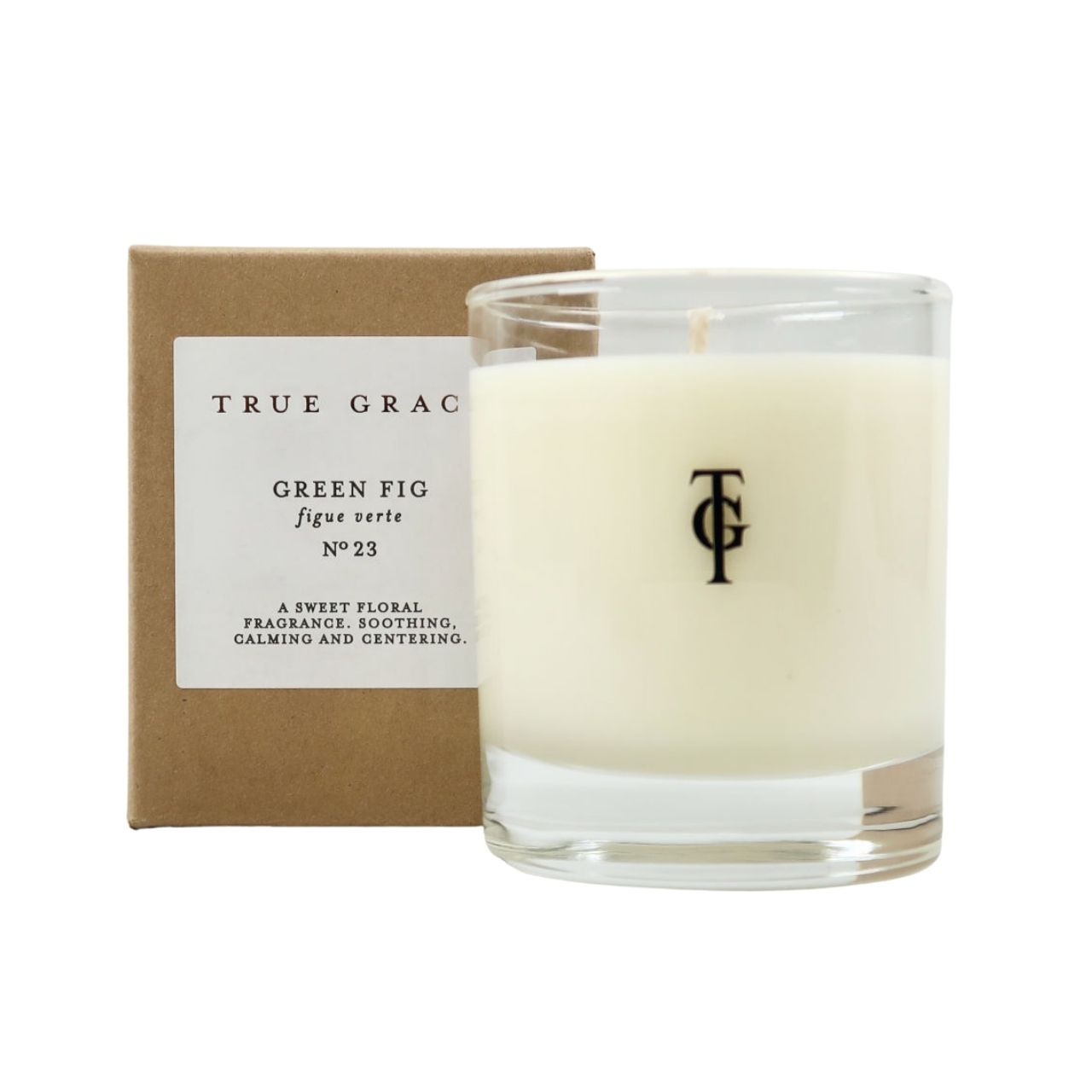 True Grace Green Fig Scented Candle