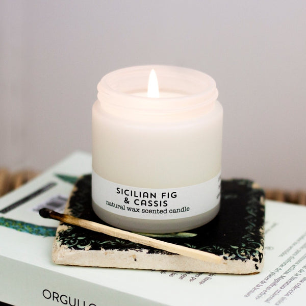 Brownstone Sicilian Fig & Cassis Travel Candle