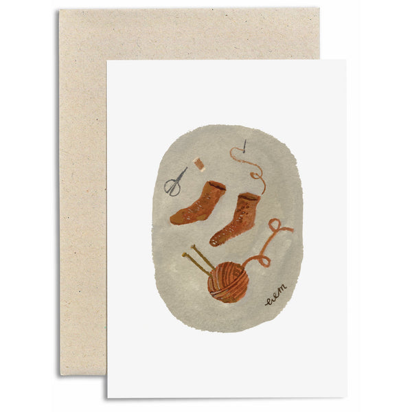 Warm Socks Card