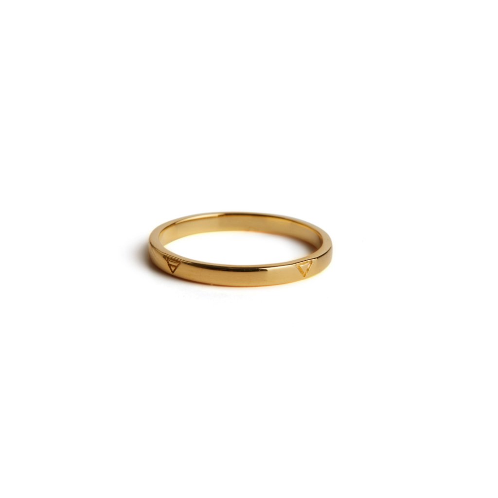 Four Elements Ring - N / Gold vermeil