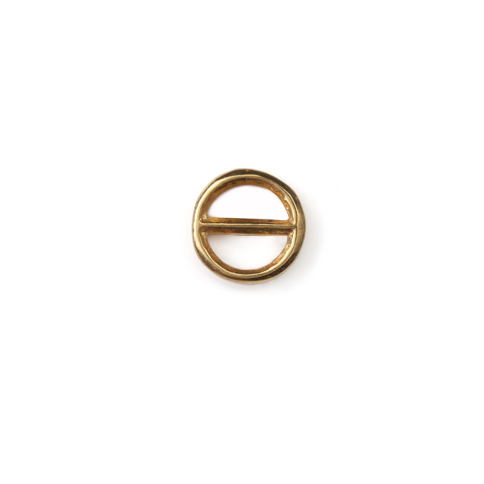 Rachel Entwistle Tria Prima Earrings Gold Vermeil - Sulphur Single Stud