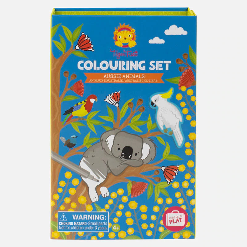 Australian Animals Coloring Set