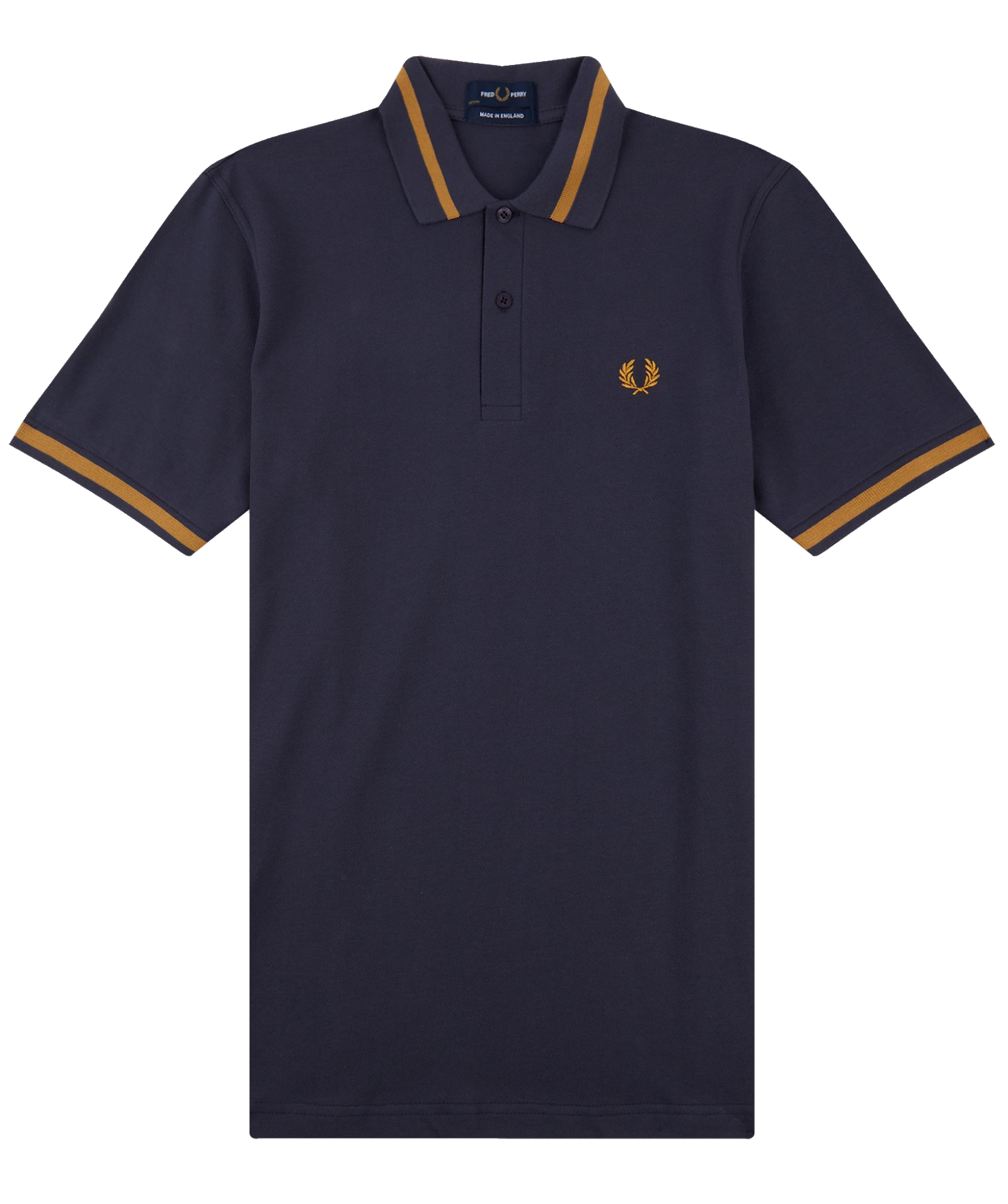 Fred Perry Reissues Original Single Tipped Polo Dark Graphite