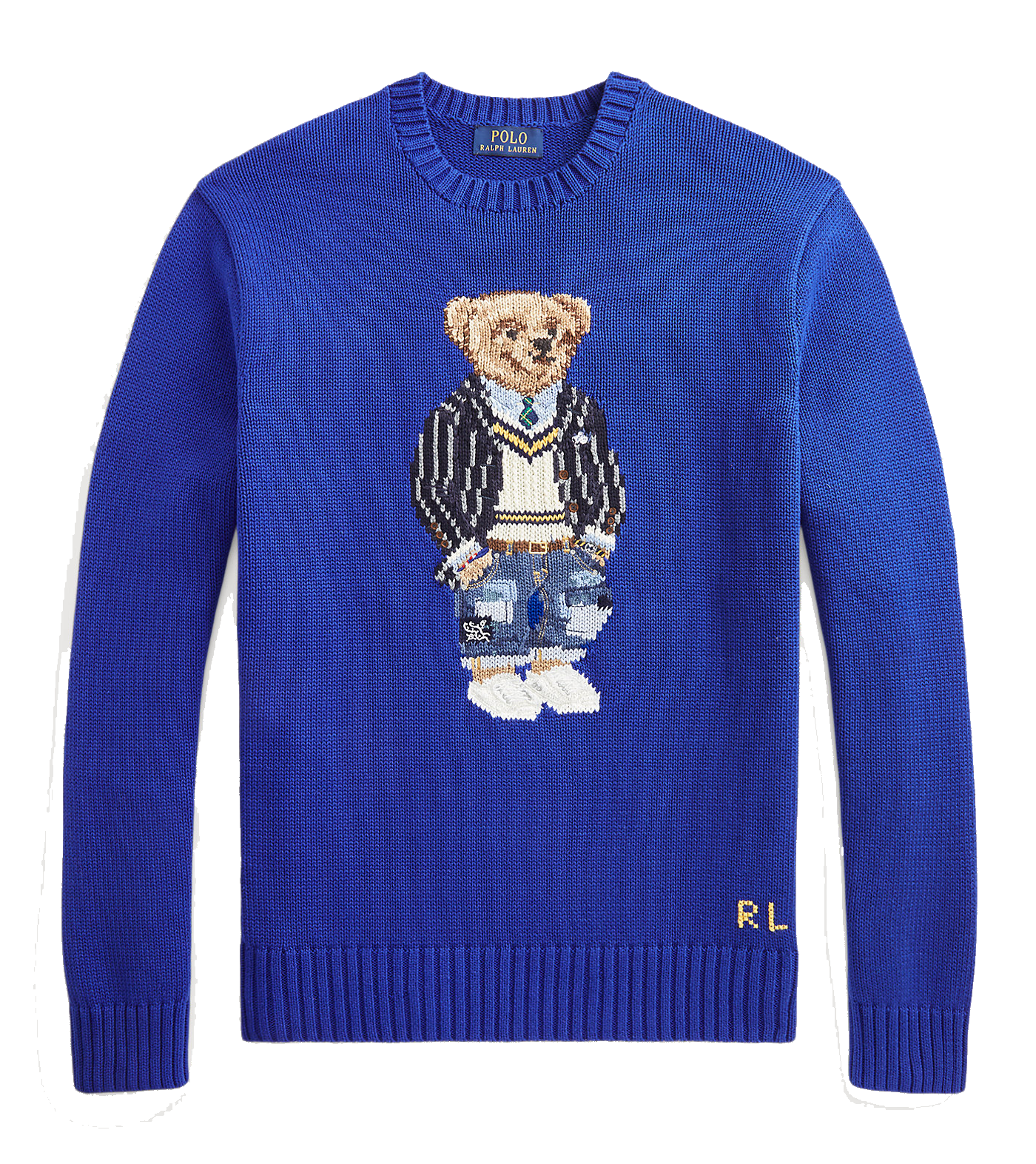 Bear Crew Knit Blue