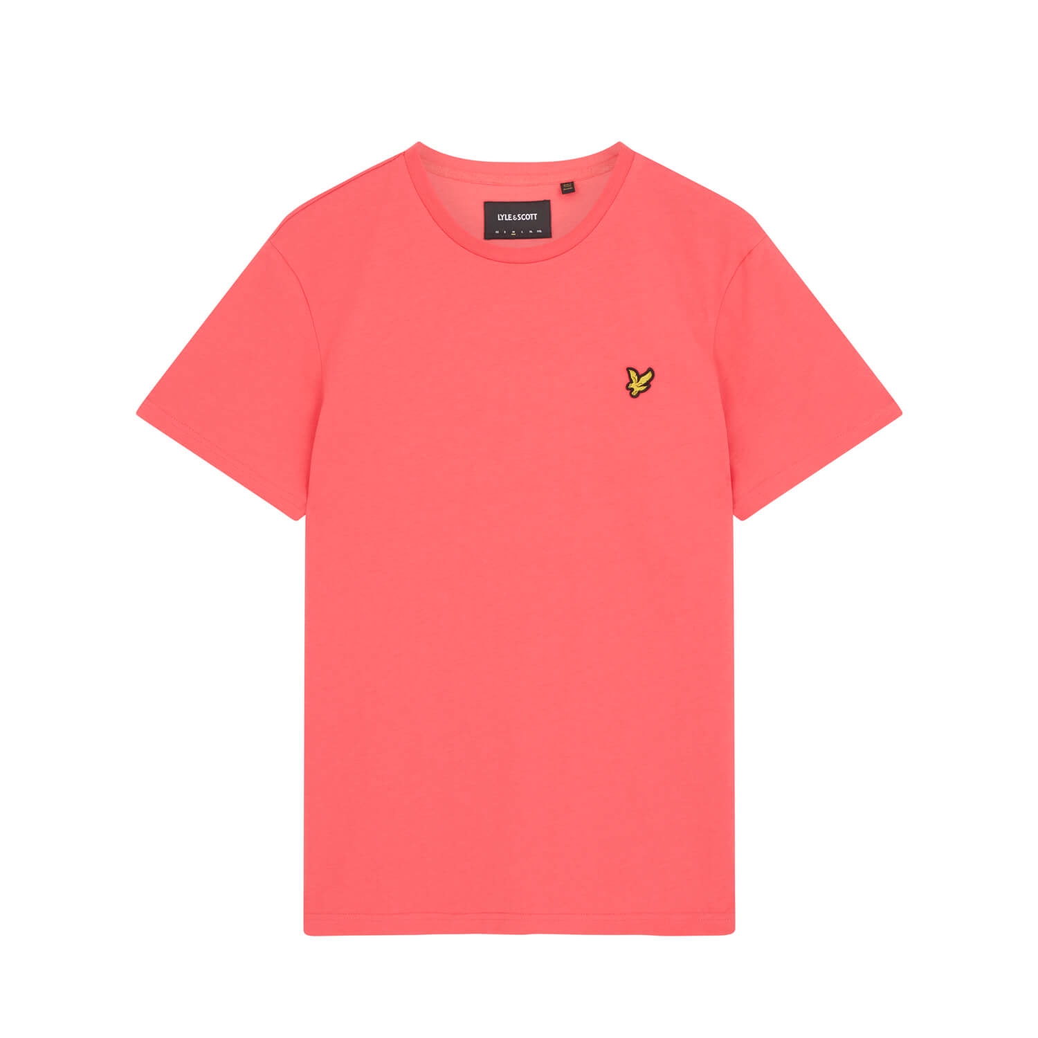 Lyle and Scott Crew Neck Tee Electric Pink