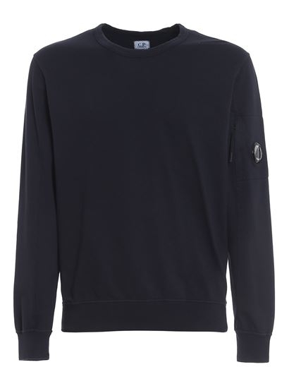 Lightweight Cotton Knit Crew Neck Total Eclipse