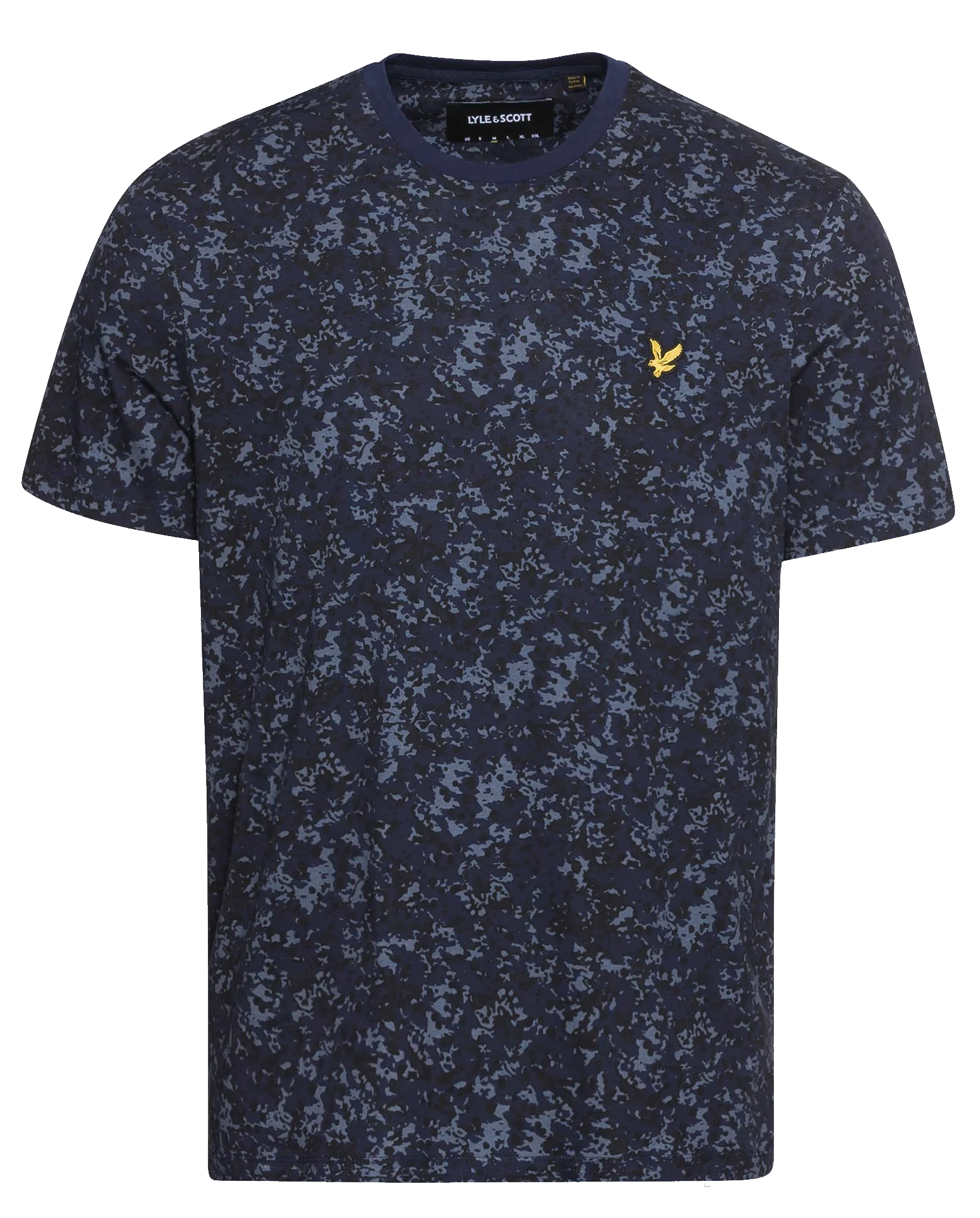 Earth Print Tee Navy