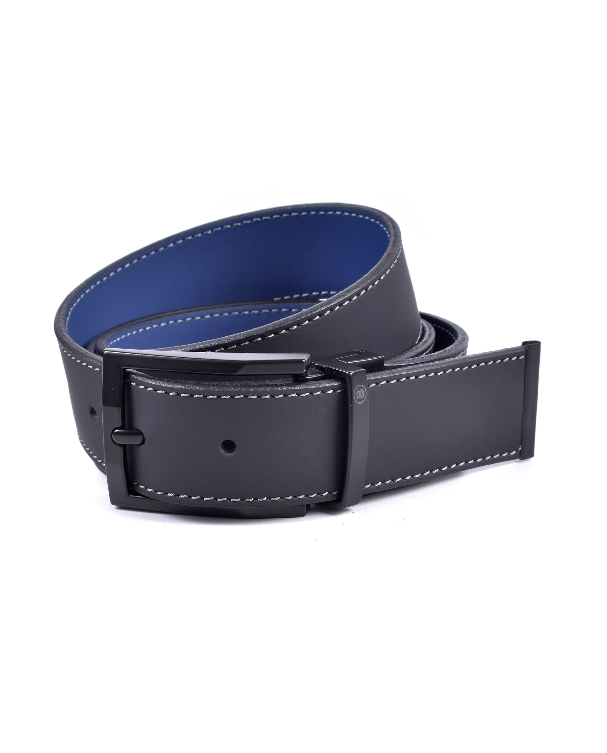 Bellido B-urban Reversible Leather Belt Black & Blue