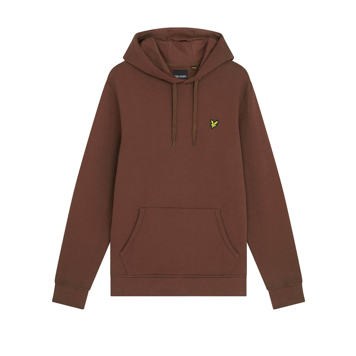 Lyle and Scott Pullover Hoodie Rust