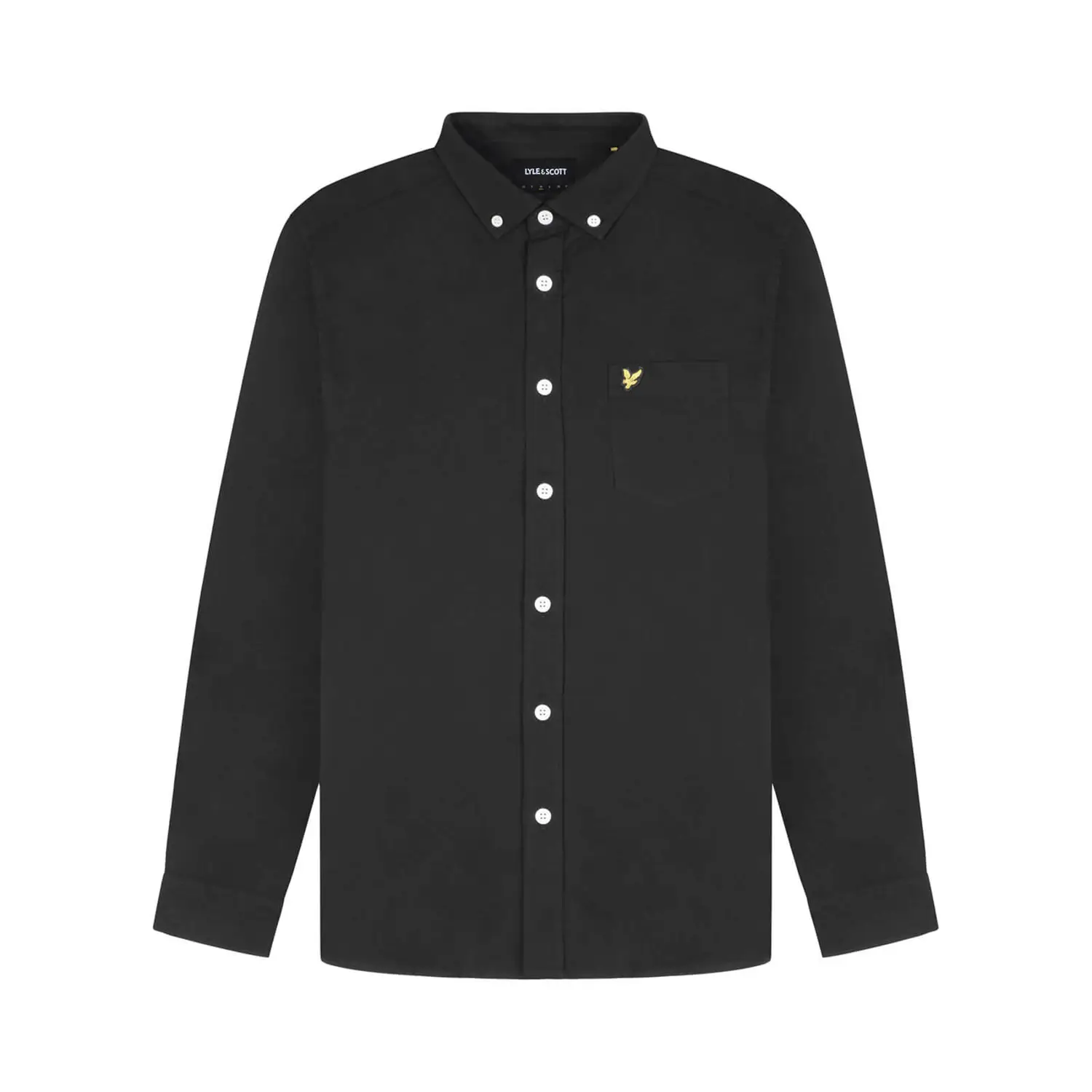 Regular Fit Light Weight Oxford Shirt Jet Black