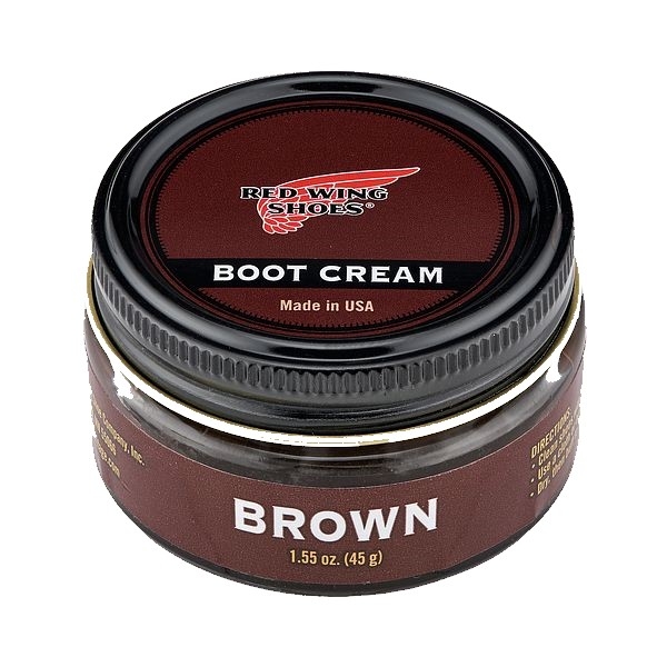 Red Wing Shoes Brown Boot Cream
