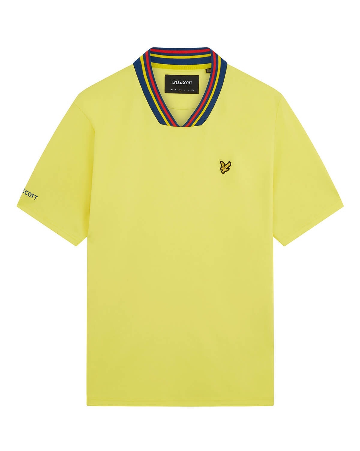 Lyle and Scott Sweden Football Polo Shirt Yellow