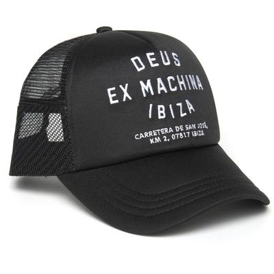 Deus Ex Machina Ibiza Adress Trucker Cap Black
