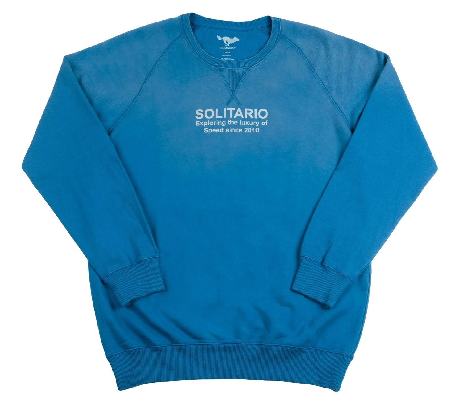 El Solitario Luxury Of Speed Sweatshirt Faded Blue