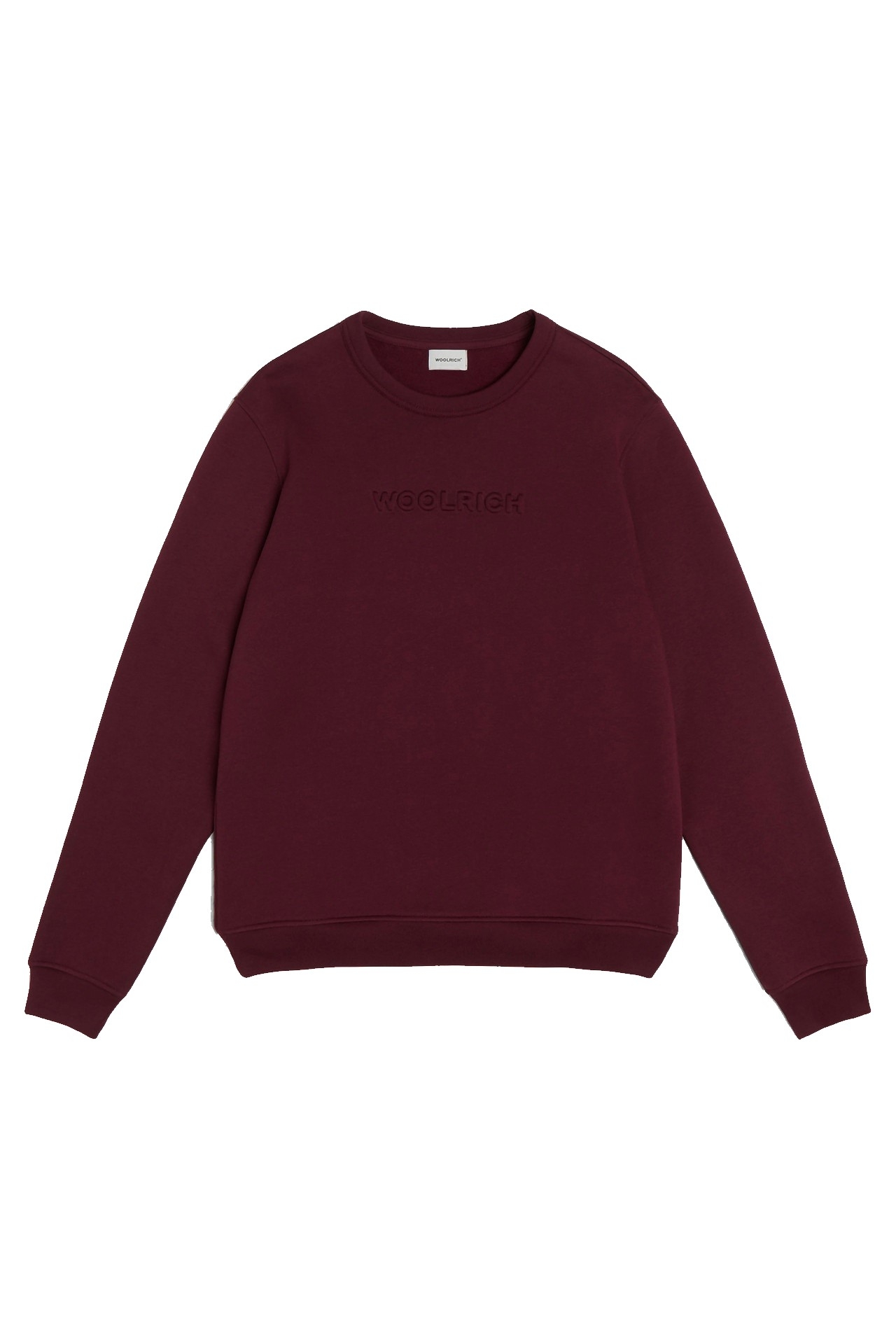 Luxury Crew Neck Sweatshirt Burgundy